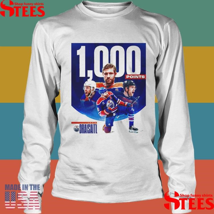 Leon Draisaitl The Legend Of Drai 1000 Points T-shirt