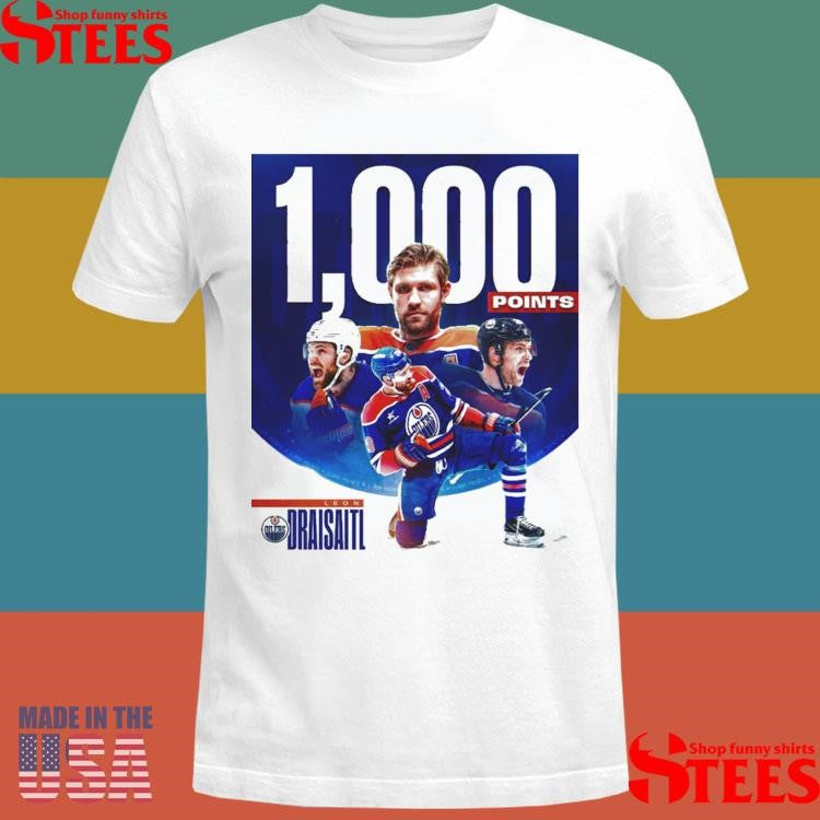 Leon Draisaitl The Legend Of Drai 1000 Points T-shirt