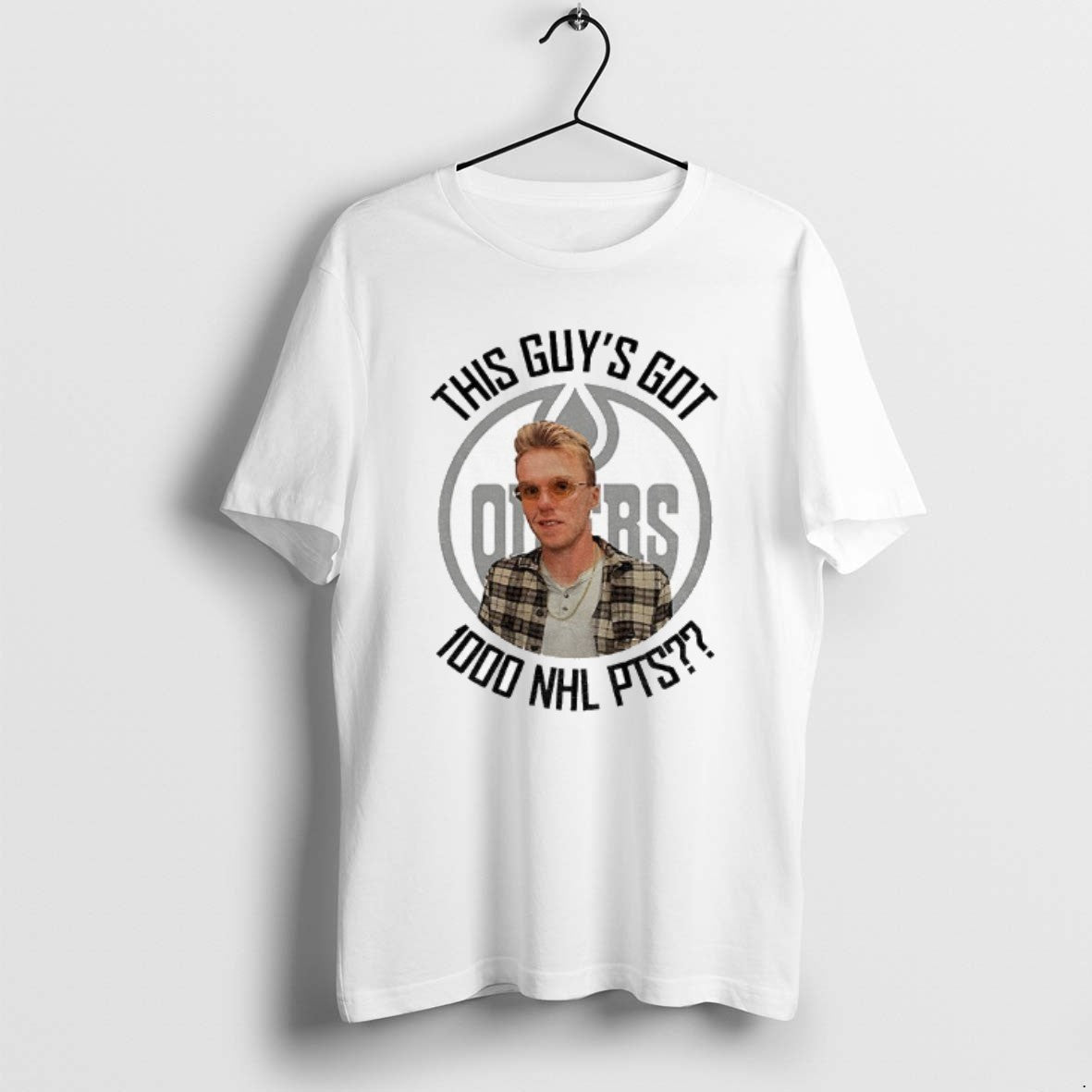 Official Leon Draisaitl Wearing Connor Mcdavid This Guys Got 1000 Nhl Points T-Shirts, Hoodie, Sweatshirt | CiraTrend.com