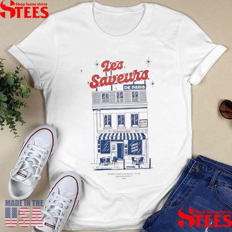 Les Saveurs De Paris Cafeteria Shirts