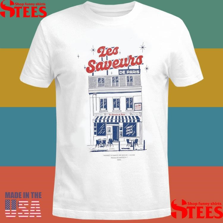 Les Saveurs De Paris Cafeteria Shirts