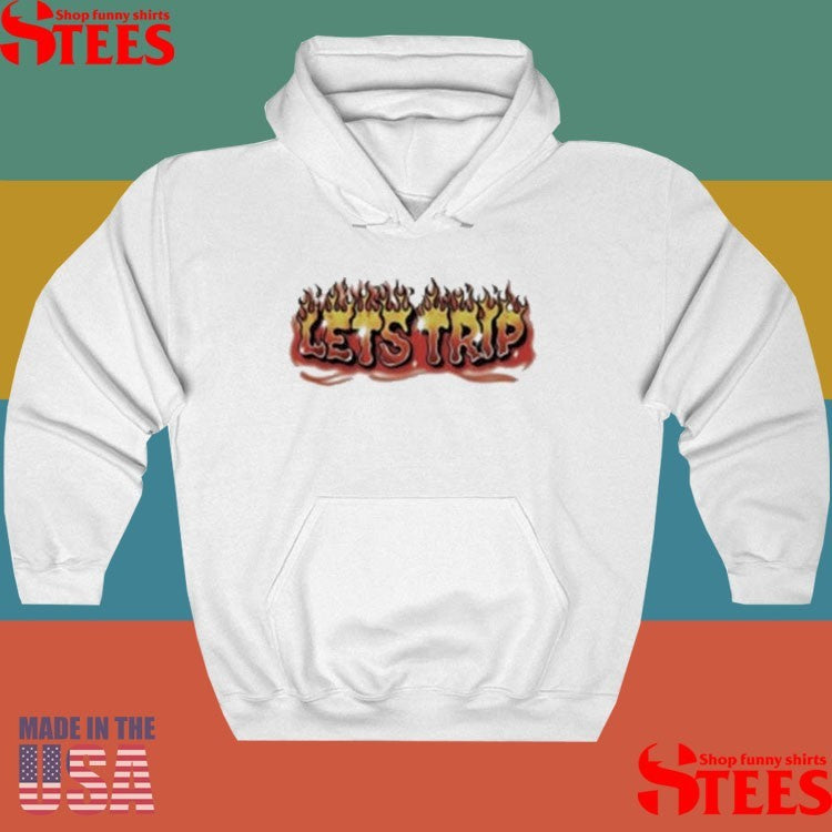 Let’s Trip Flame Design Shirts