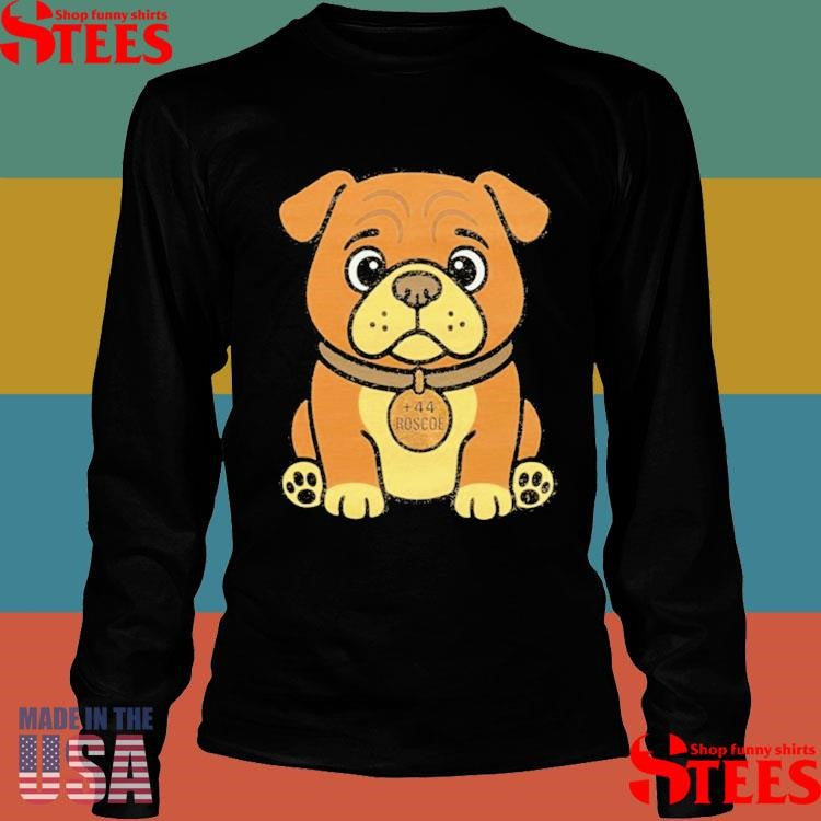 Lewis Hamilton +44 Roscoe Dog T-shirt
