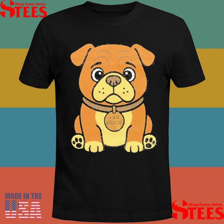 Lewis Hamilton +44 Roscoe Dog T-shirt