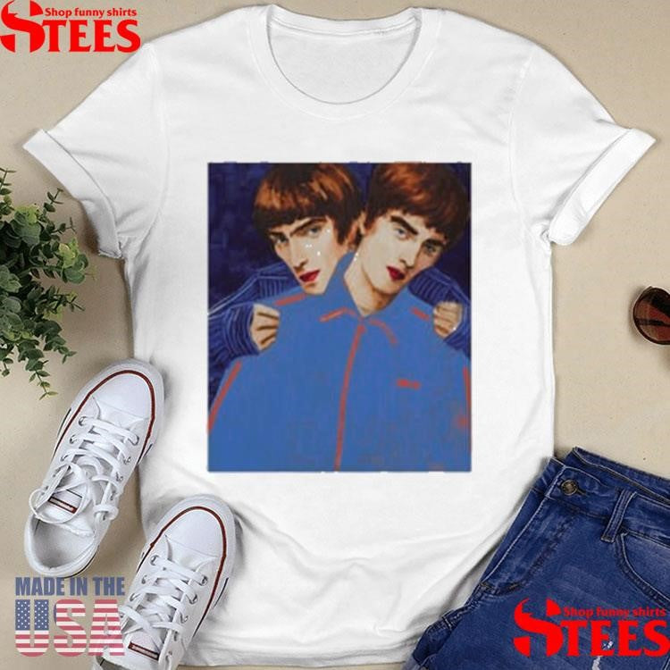 Liam And Noel Oasis Picture T-shirt