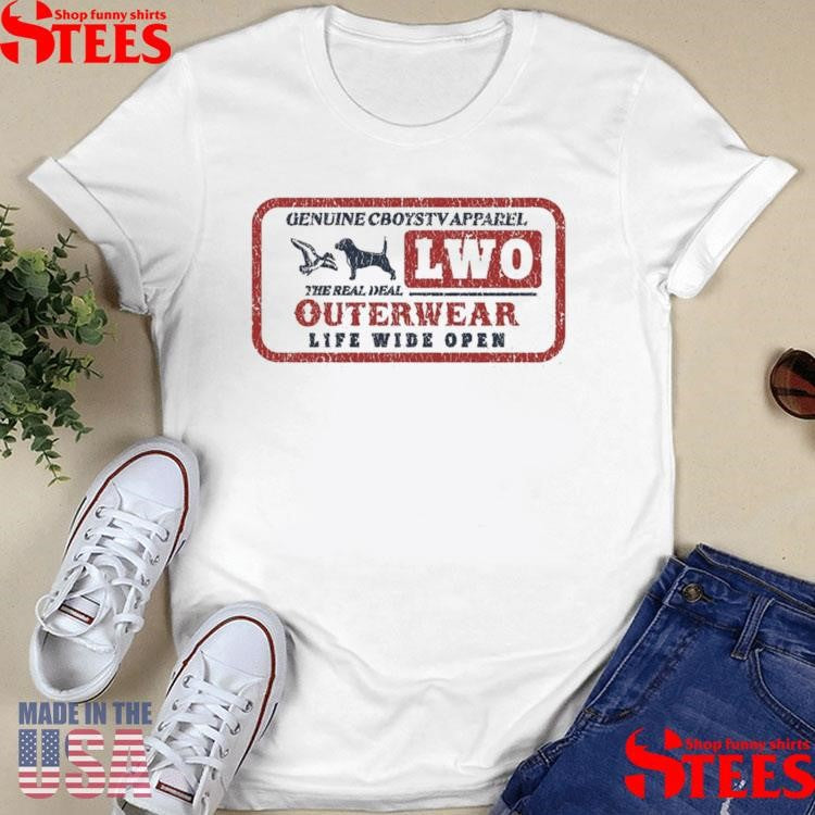 Life Wide Open Genuine Cboystv The Real Deal Outerwear Shirts