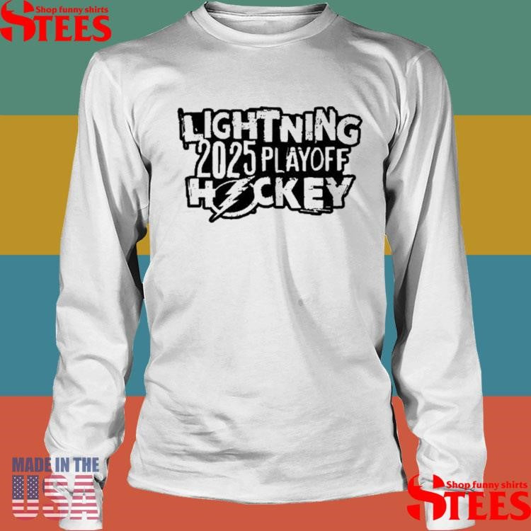 Lightning 2025 Playoff Hockey Shirts