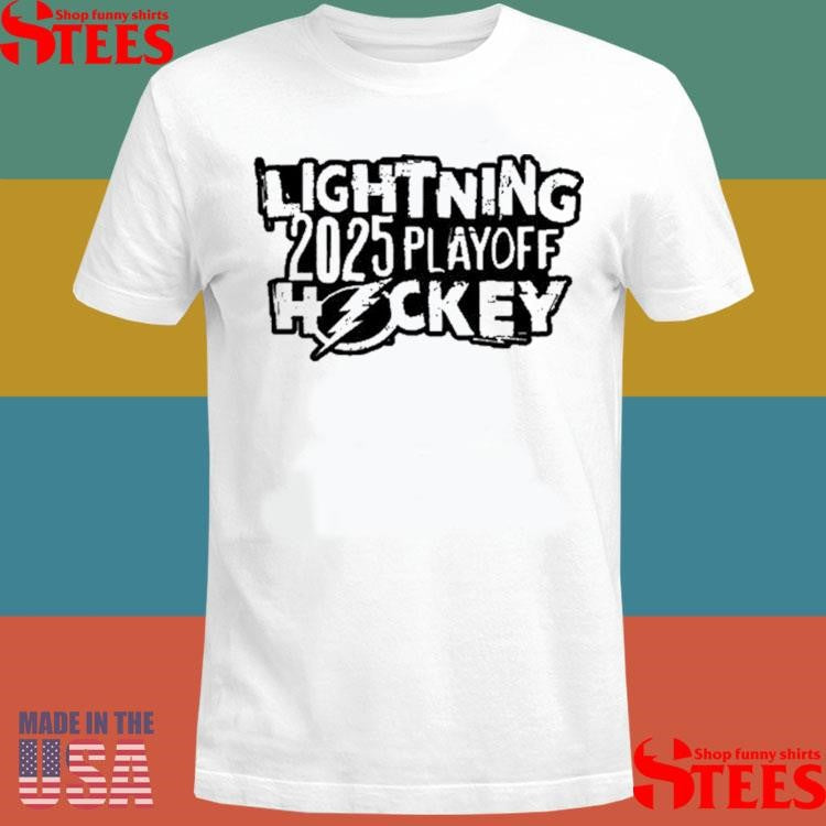 Lightning 2025 Playoff Hockey Shirts