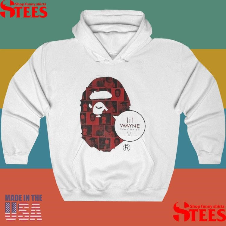 Lil Wayne Tha Carter Vi Album X Bape T-shirt