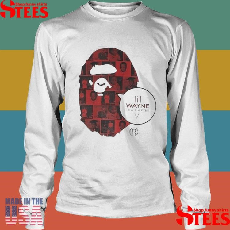 Lil Wayne Tha Carter Vi Album X Bape T-shirt