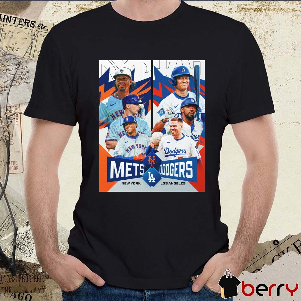 Lindor Alonso Soto New York Mets Vs Ohtani Hernández Freeman Los Angeles Dodgers On June 2 2025 Poster t-shirt