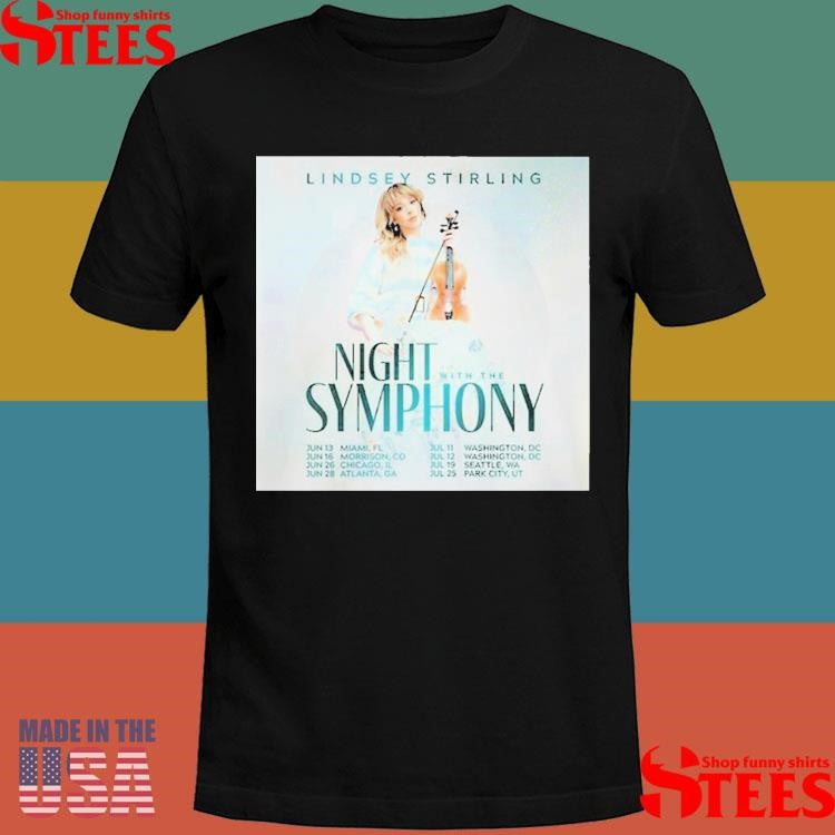 Lindsey Stirling Night With The Symphony Tour 2025 Shirts
