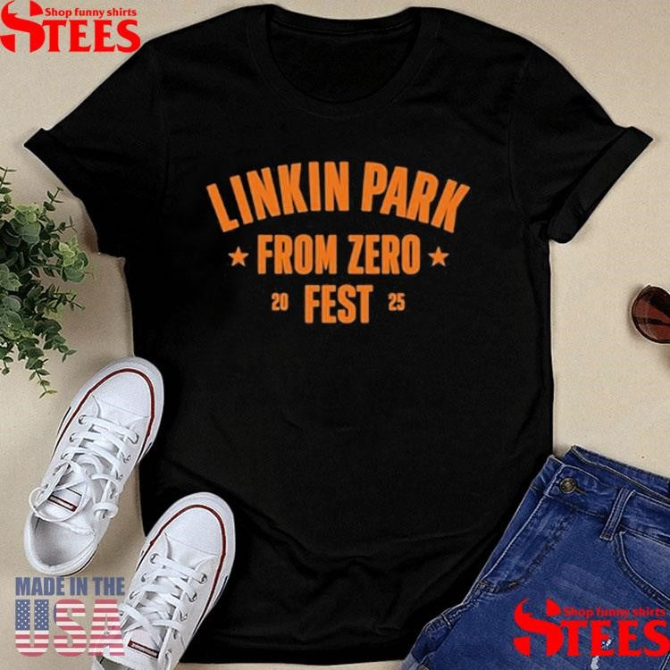 Linkin Park From Zero Fest 2025 Shirts