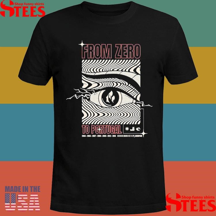 Linkin Park From Zero To Portugal T-shirt