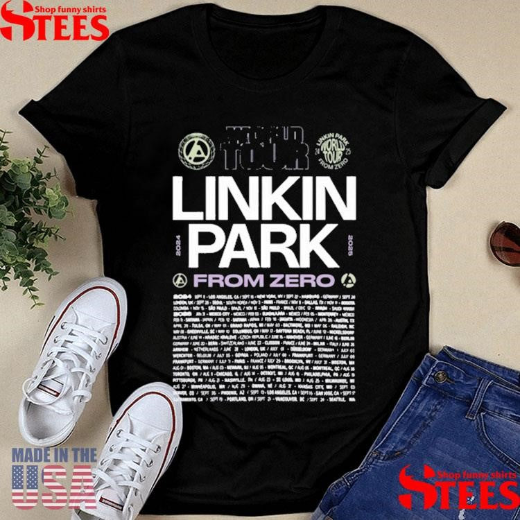 Linkin Park From Zero World Tour 2024-2025 T-shirt