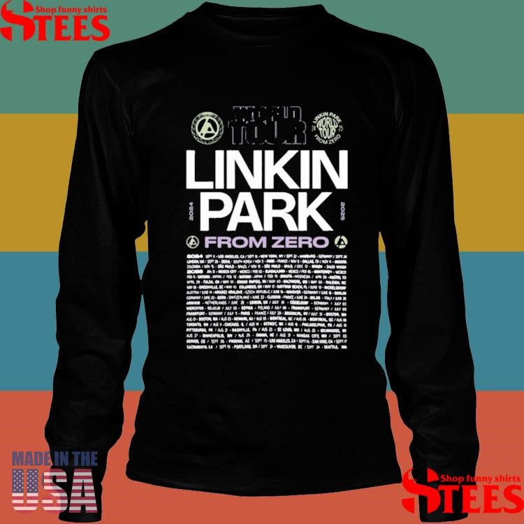 Linkin Park From Zero World Tour 2024-2025 T-shirt