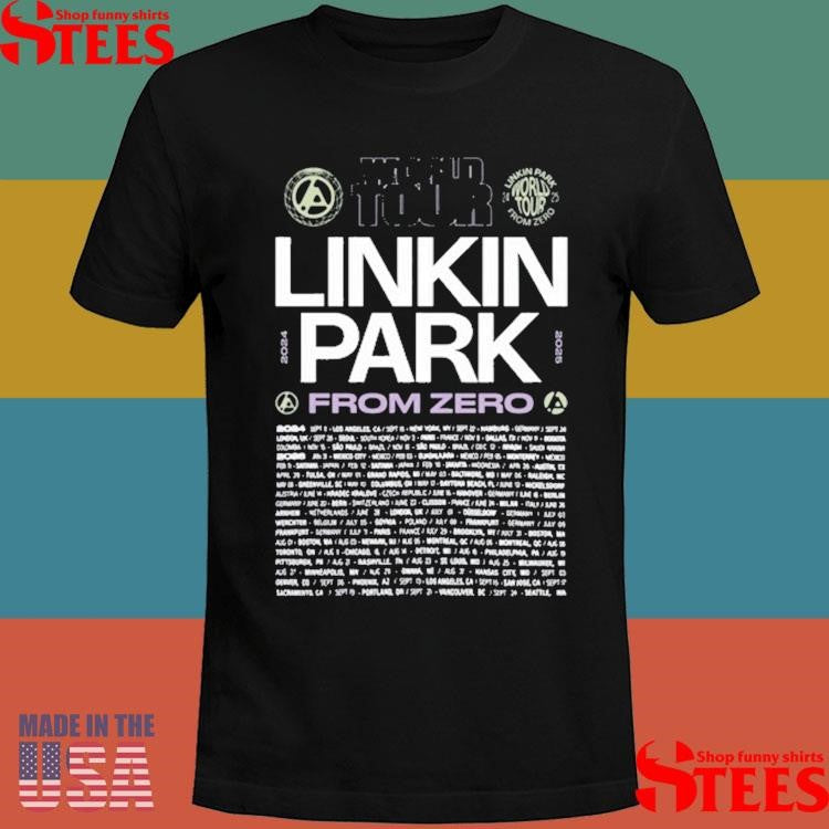 Linkin Park From Zero World Tour 2024-2025 T-shirt
