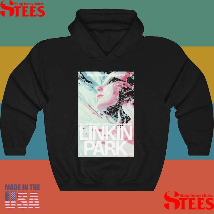 Linkin Park From Zero World Tour 2025 Berlin Germany Olympiastadion June 18th T-shirt