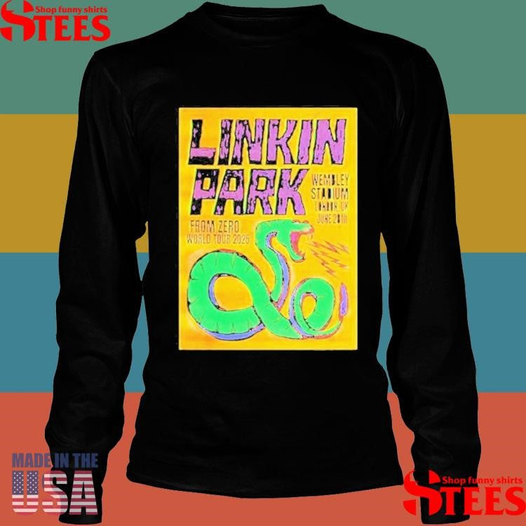 Linkin Park From Zero World Tour At Wembley Stadium London Uk On June 28 2025 T-shirt
