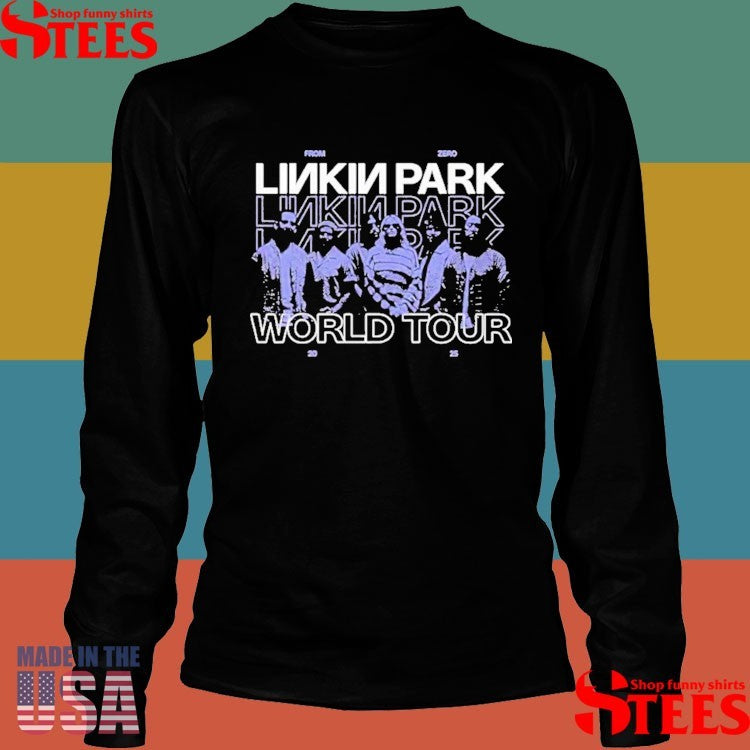 Linkin Park London From Zero World Tour 2025 At Wembley Stadium On June 28 Member T-shirt