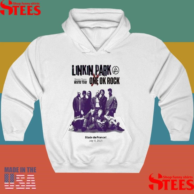 Linkin Park One Ok Rock France From Zero World Tour 2025 T-shirt