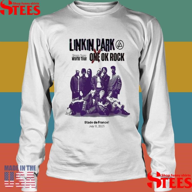 Linkin Park One Ok Rock France From Zero World Tour 2025 T-shirt