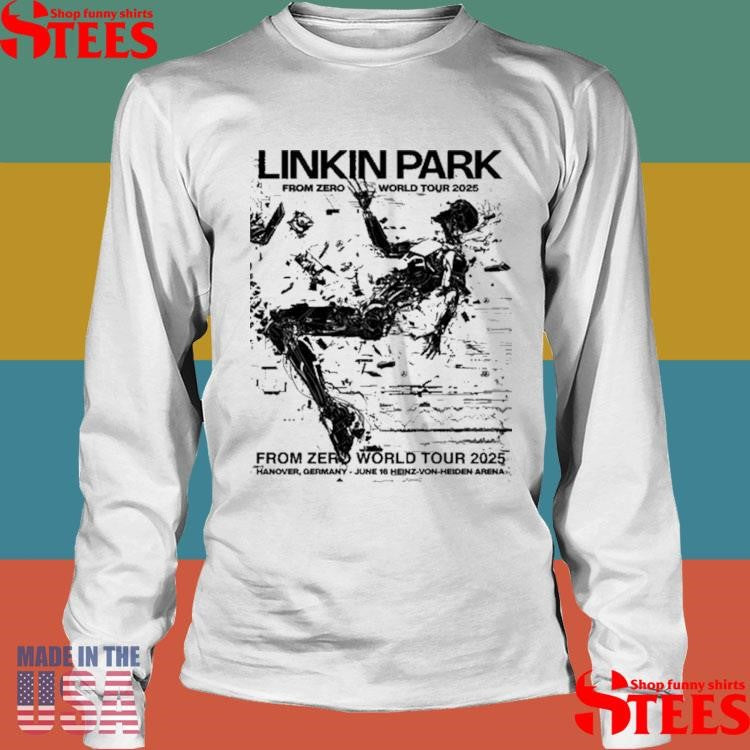 Linkin Park Show June 16 2025 Hanover, Germany From Zero World Tour T-shirt