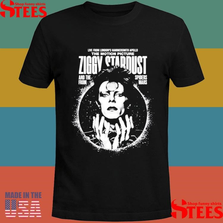 Live From London’s Hammersmith Apollo The Motion Picture Ziggy Stardust T-shirt