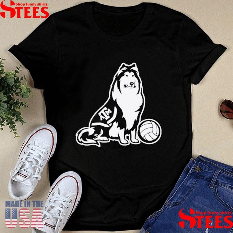 Logan Lednicky Texas A&m Aggie Reveille Collie T-shirt