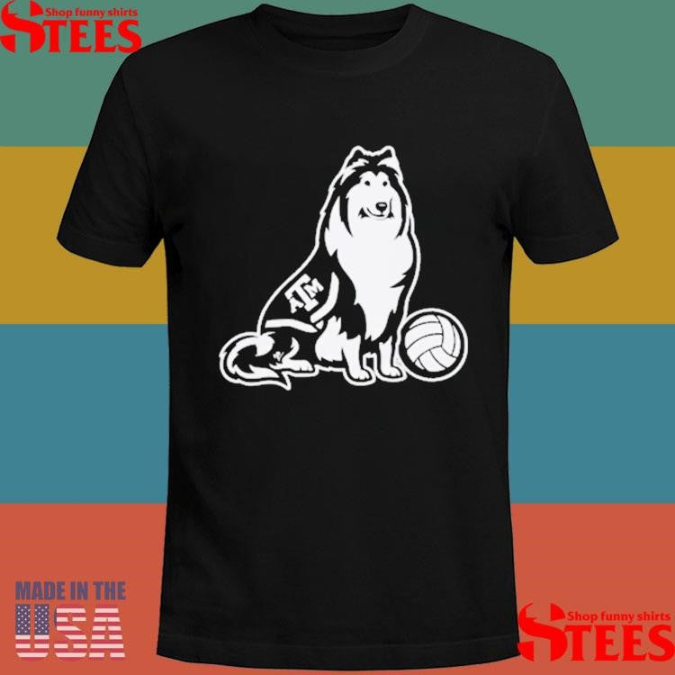 Logan Lednicky Texas A&m Aggie Reveille Collie T-shirt