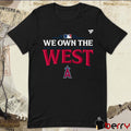 Los Angeles Angels We Own The National League West Division Champions 2024 t-shirt
