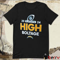 Los Angeles Chargers Boltage 2024 NFL Playoffs t-shirt