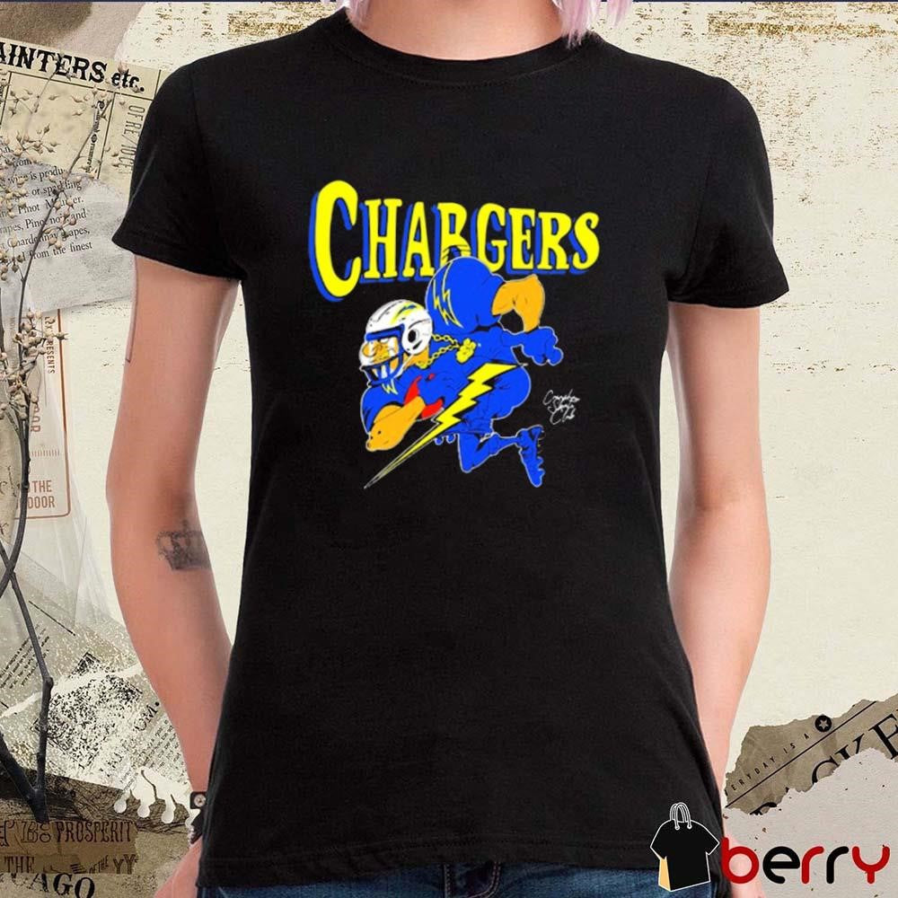 Los Angeles Chargers Crenshaw Skate Club Mascot t-shirt