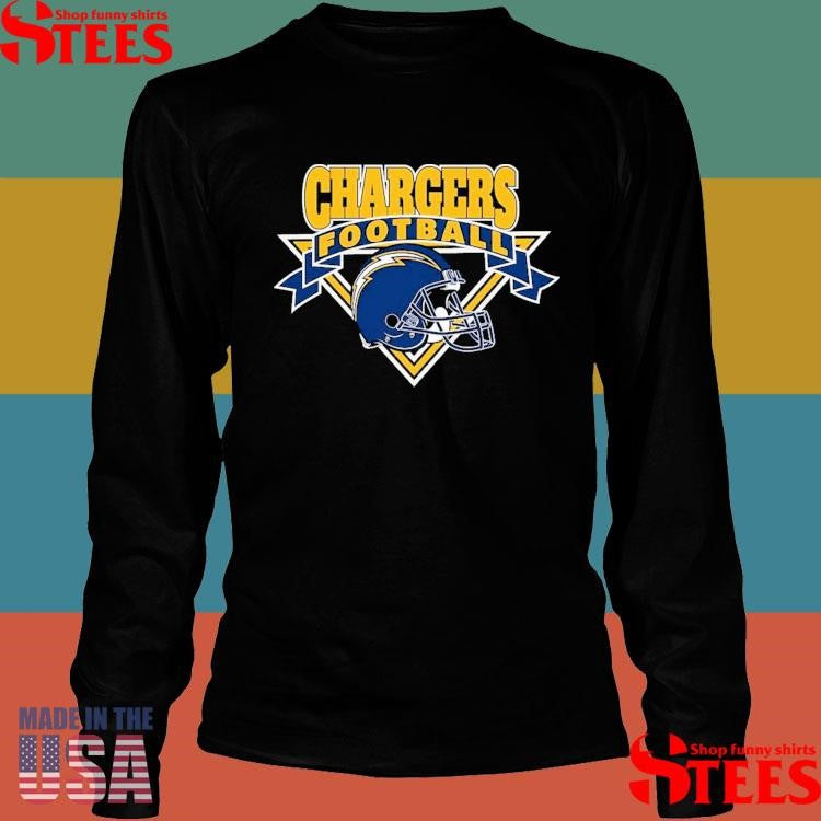 Los Angeles Chargers Football The Wild Collective Fleece T-shirt