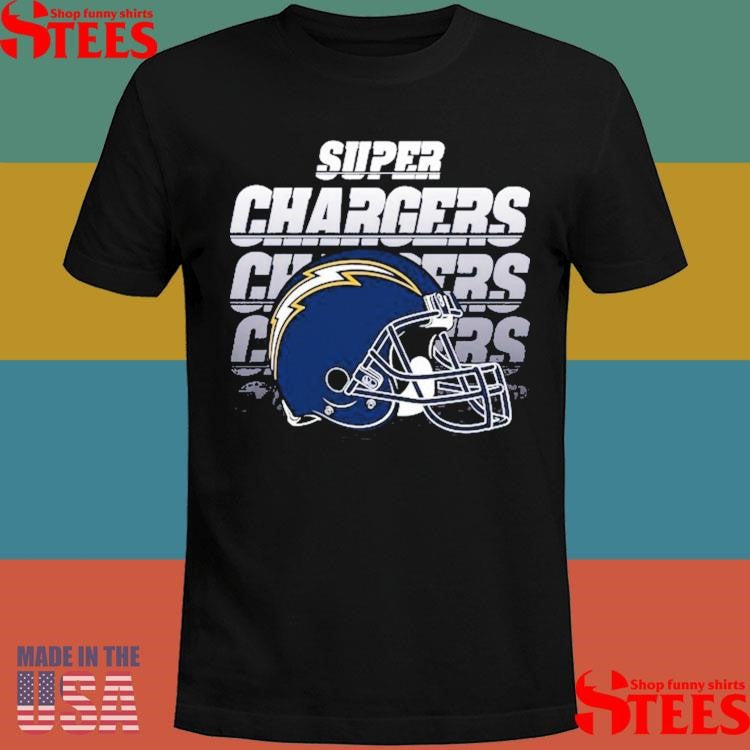 Los Angeles Chargers The Wild Collective Super Chargers Scoop T-shirt