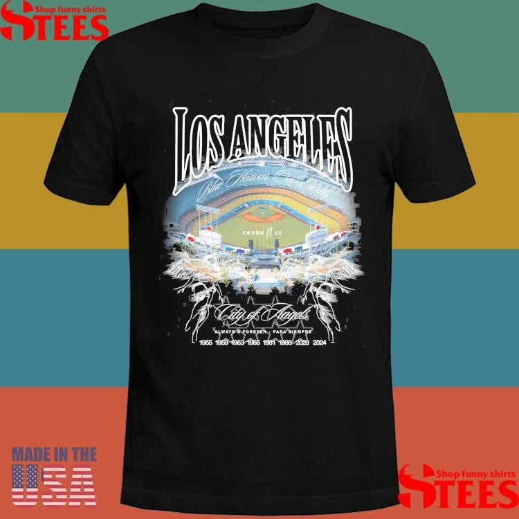 Los Angeles Clue Heaven On Earth Sworn Us City Of Angels Shirts