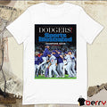 Los Angeles Dodgers 2024 Sports Illustrated World Series Championship Commemorative Issue Cover Champions Again Late-inning Magic Poster t-shirt