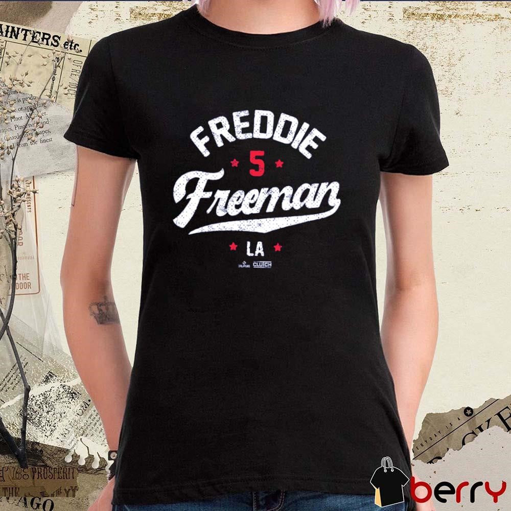 Los Angeles Dodgers Freddie Freeman #5 LAD t-shirt