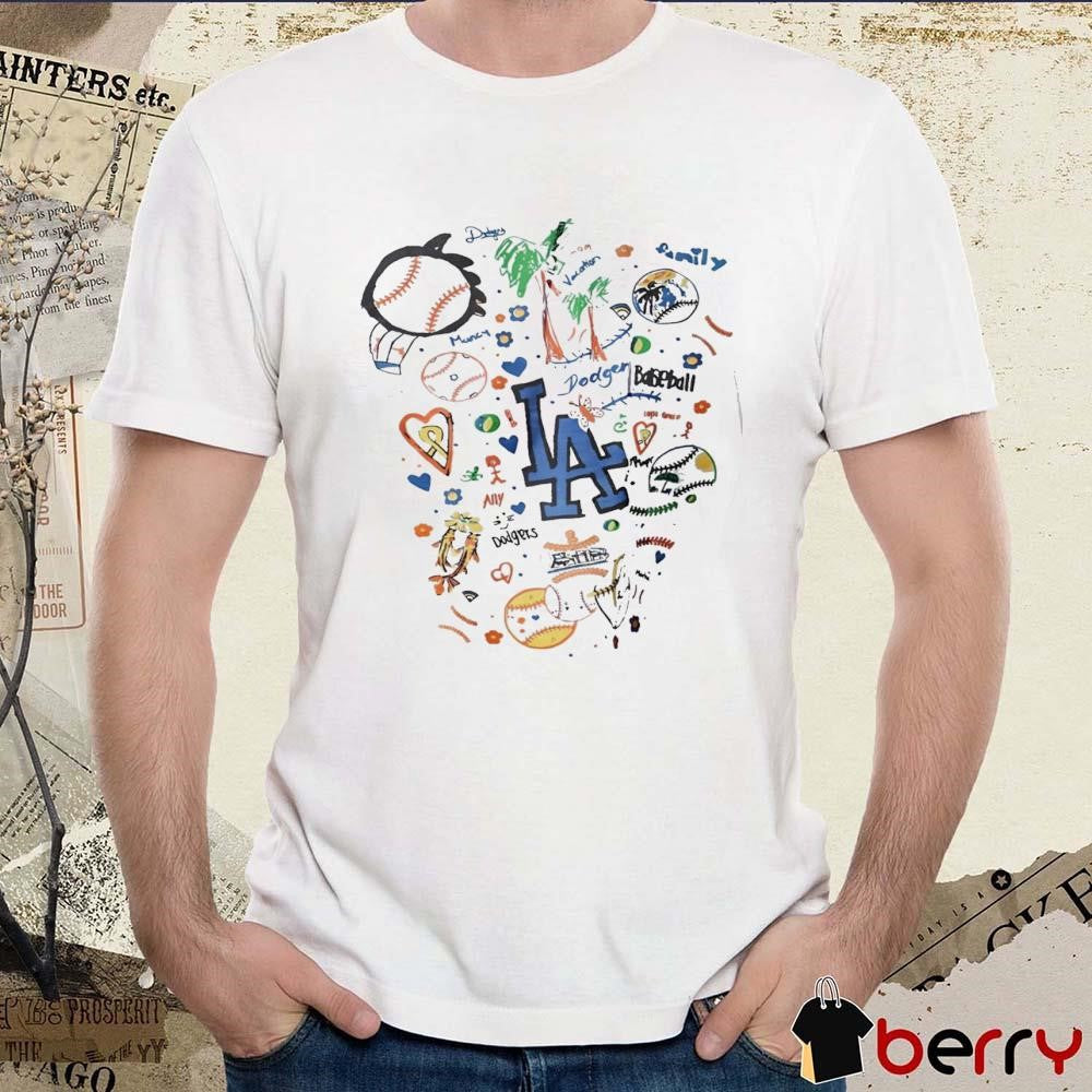Los Angeles Dodgers MLB Childhood Cancer Awareness Night t-shirt