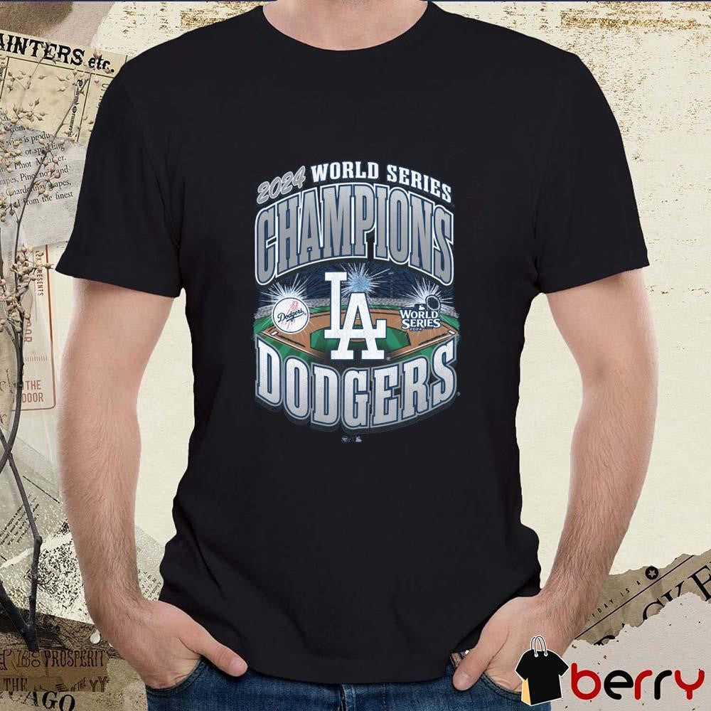 Los Angeles Dodgers Mlb 2024 World Series Champions Logo Vintage t-shirt