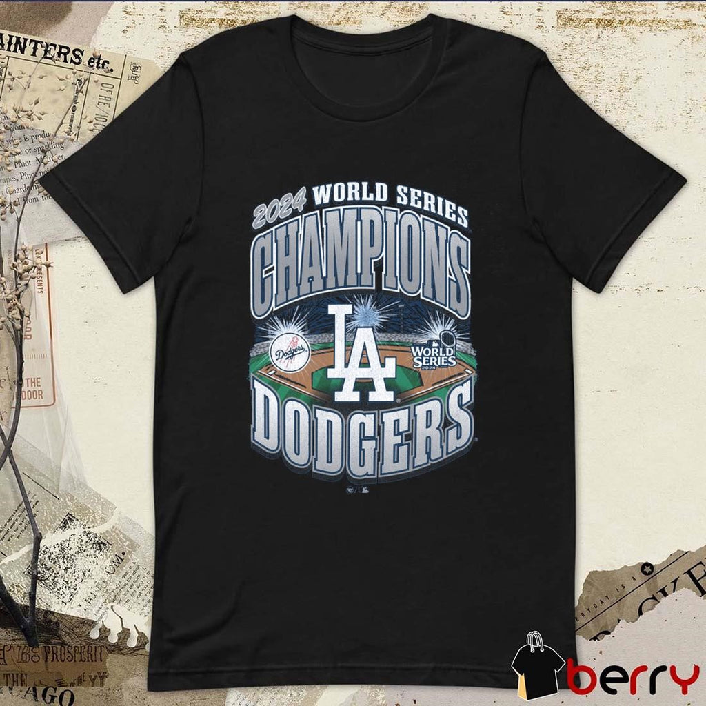Los Angeles Dodgers Mlb 2024 World Series Champions Logo Vintage t-shirt