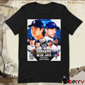 Los Angeles Dodgers Vs Toronto Blue Jays MLB 2025 World Series Rematch Poster t-shirt
