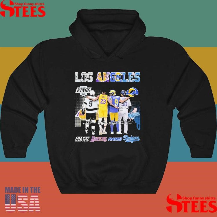 Los Angeles Fans Kings Lakers Rams Dodgers 2025 Shirts