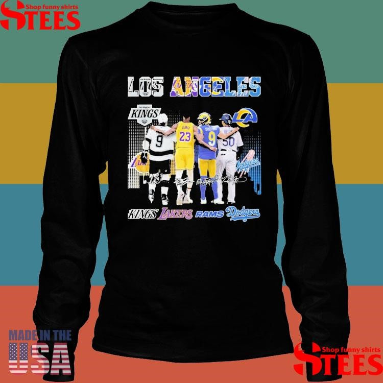 Los Angeles Fans Kings Lakers Rams Dodgers 2025 Shirts