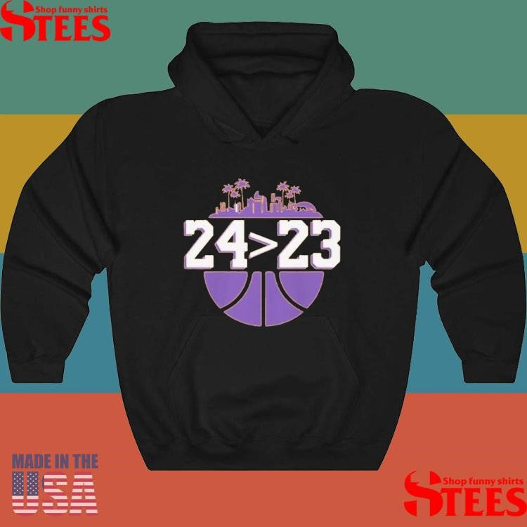 Los Angeles Lakers 24 Over 23 T-shirt