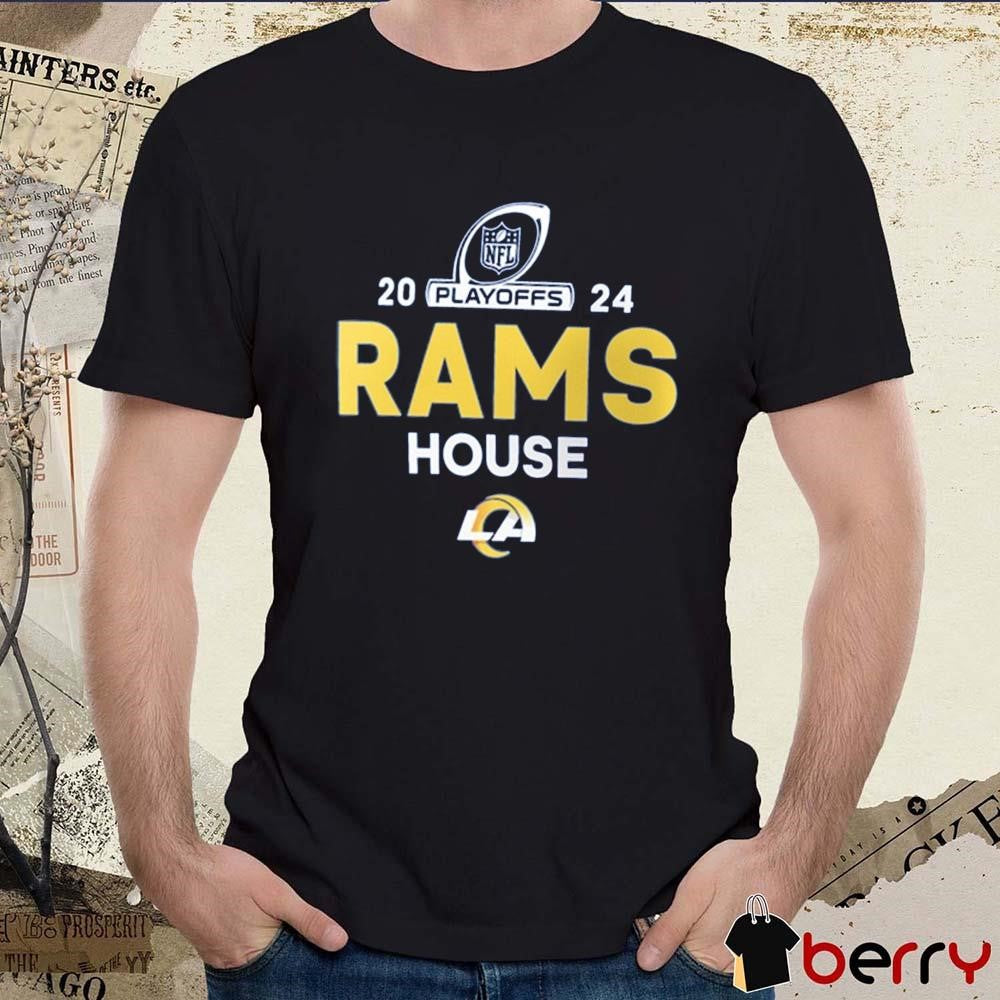 Los Angeles Rams 2024 NFL Playoffs Rams House t-shirt