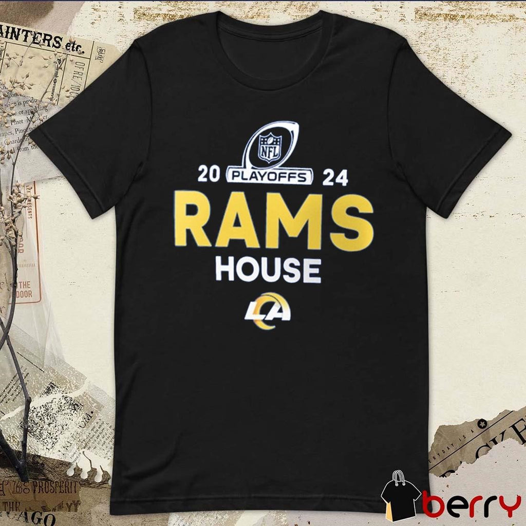 Los Angeles Rams 2024 NFL Playoffs Rams House t-shirt