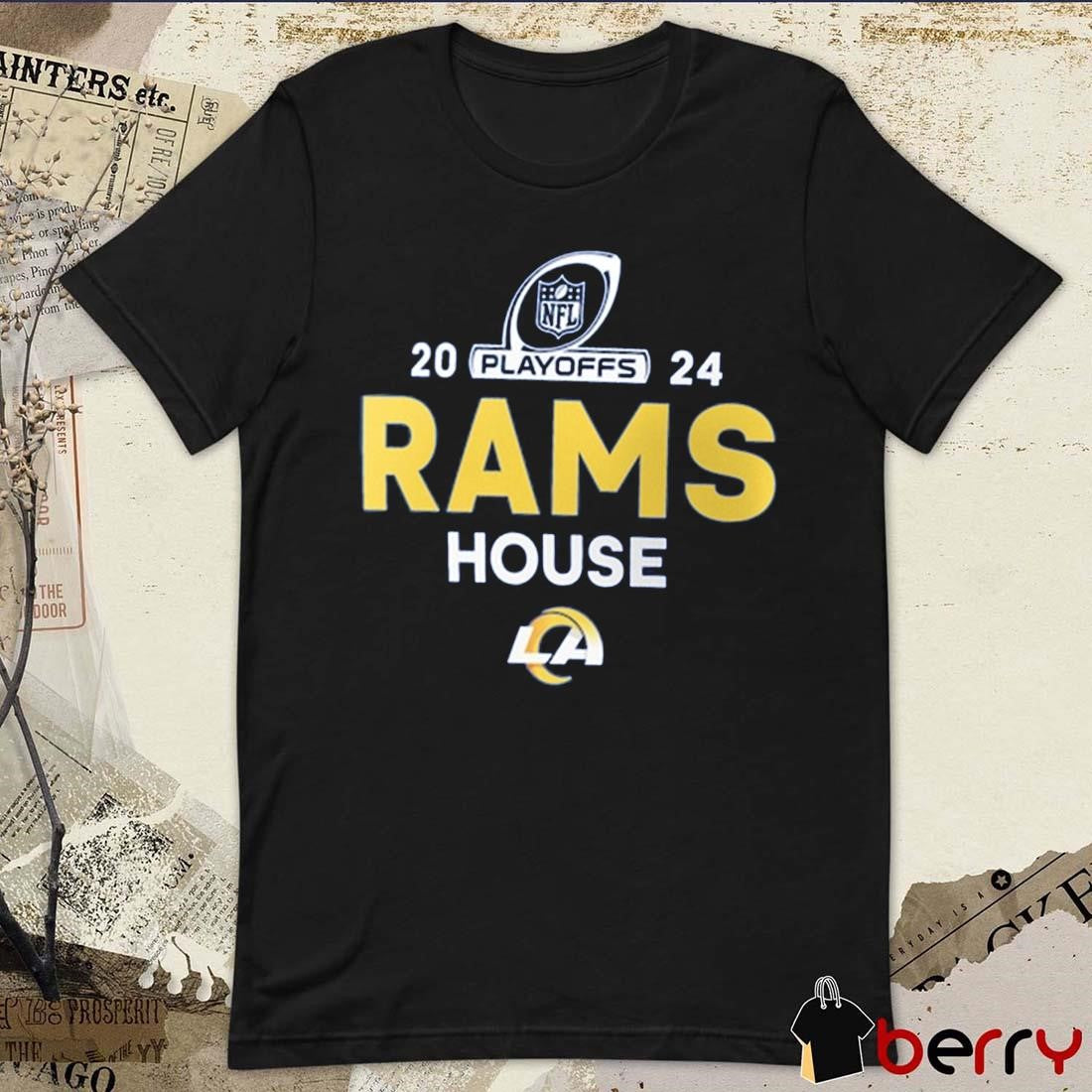 Los Angeles Rams 2024 NFL Playoffs Rams House t-shirt