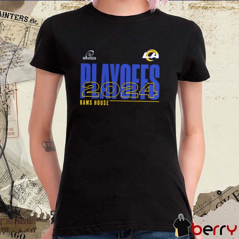 Los Angeles Rams Rams House 2024 NFL Playoffs t-shirt