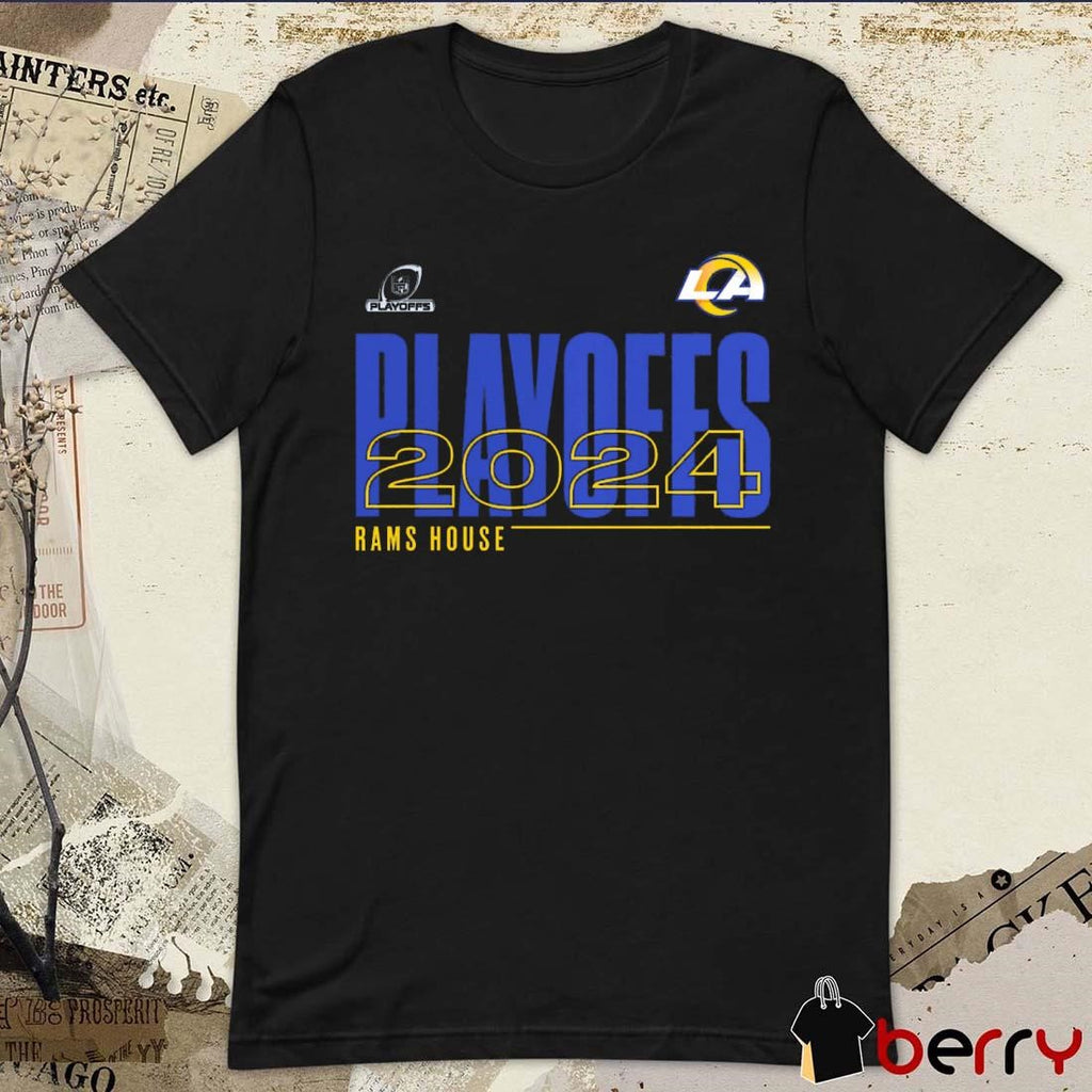 Los Angeles Rams Rams House 2024 NFL Playoffs t-shirt